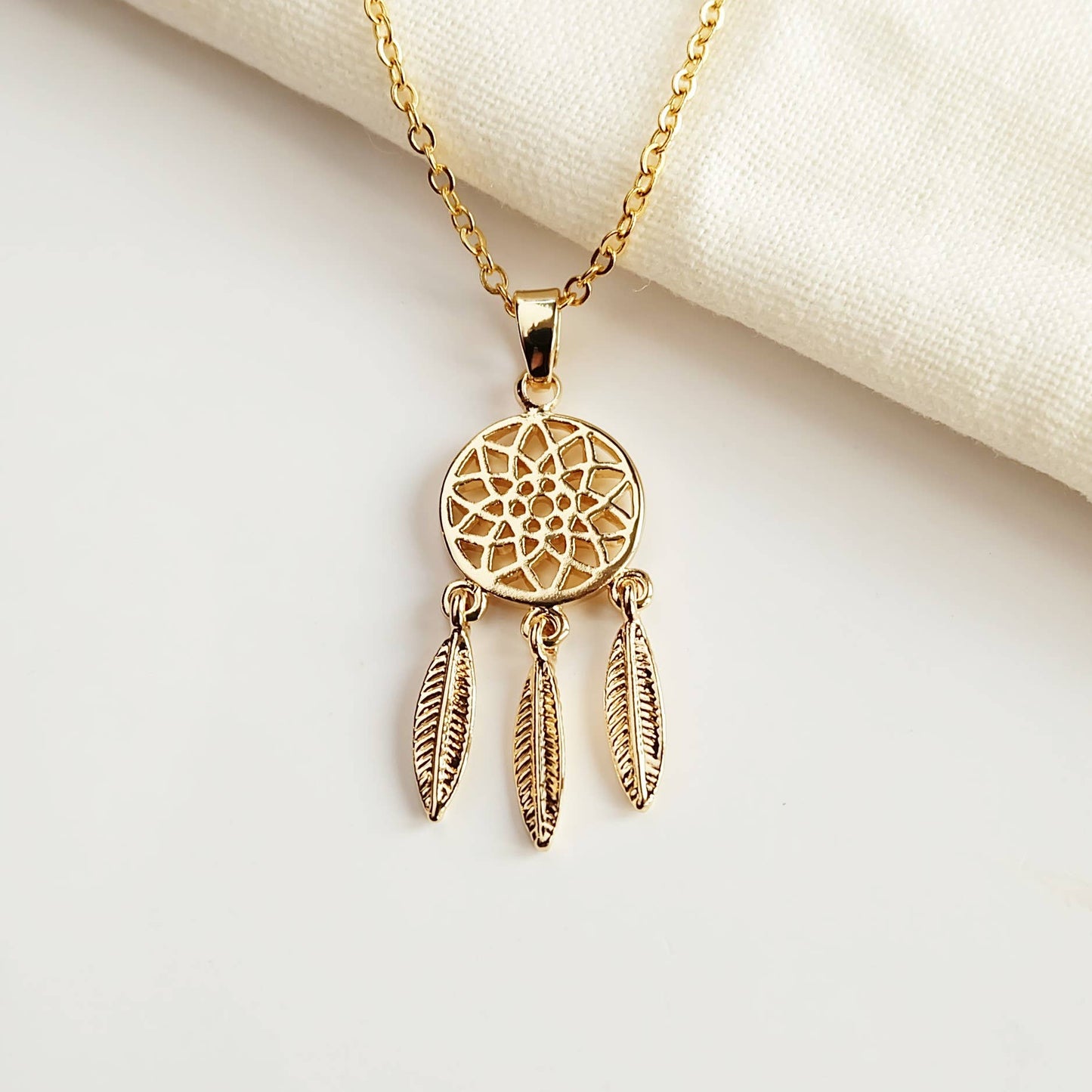 Mini Dreamcatcher Necklace